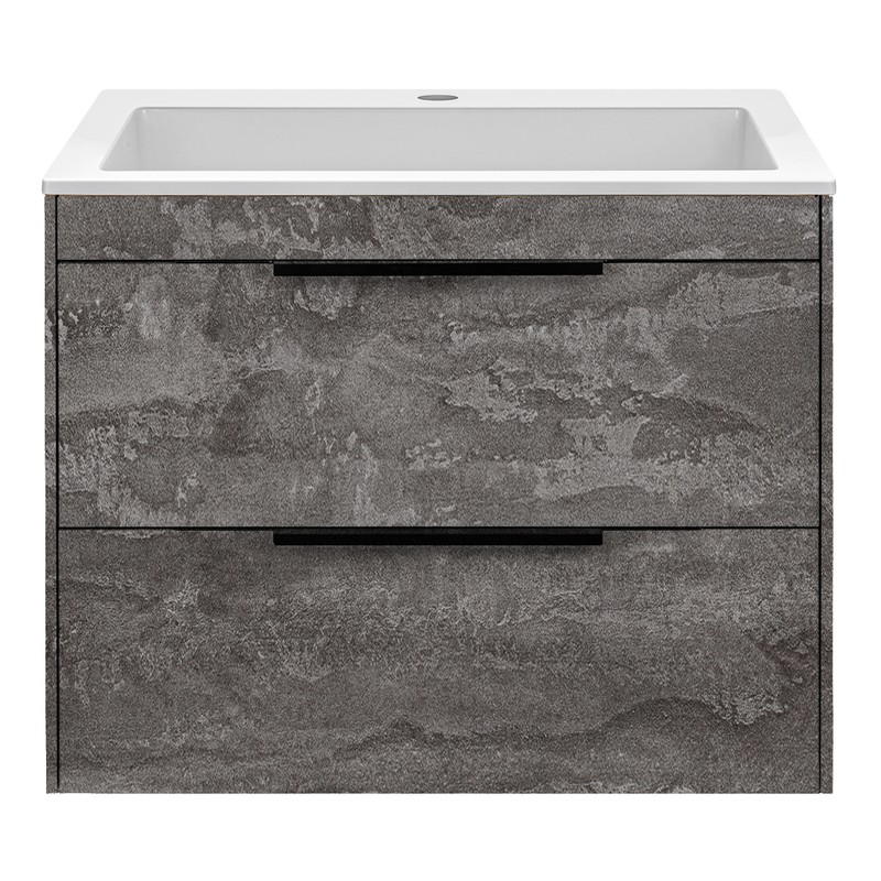 Тумба под раковину Vincea Chiara 2D 60 VMC-2C2600GS подвесная G.Stone