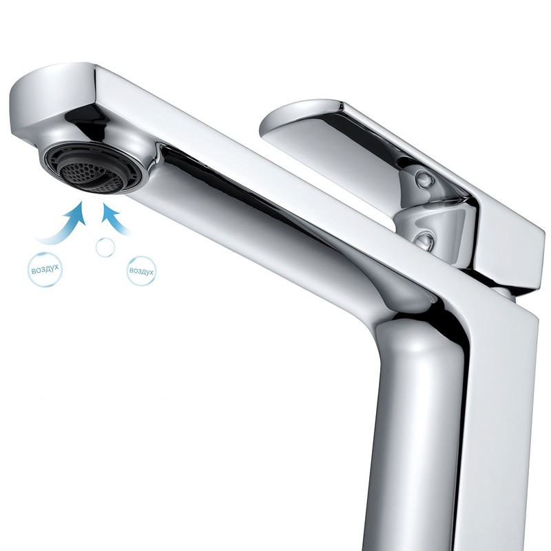 Смеситель для раковины Vincea Next VBF-1N1CH , хром