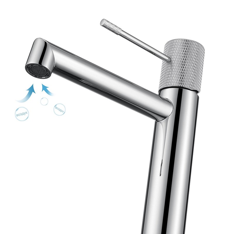 Смеситель для раковины Vincea Desire VBF-1D1CH , хром