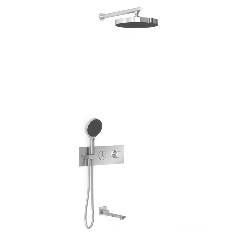 Душевой комплект Vincea  VSFW-432TI2CH встраиваемый, хром