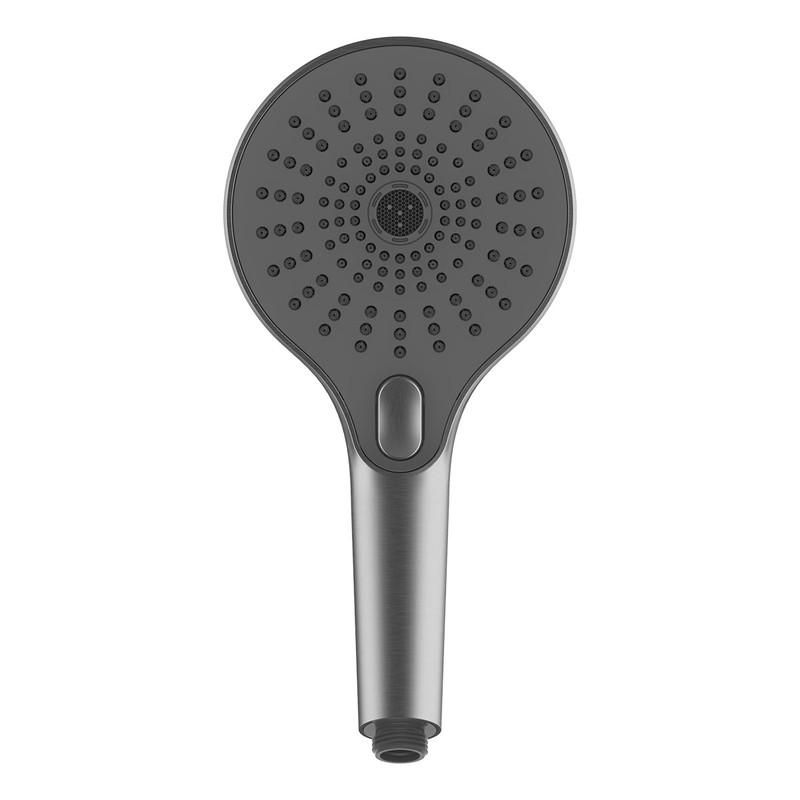 Душевой комплект Vincea  Inspire VSFW-3I21MT1GM встраиваемый, термостат, двухрежимный, вороненая сталь