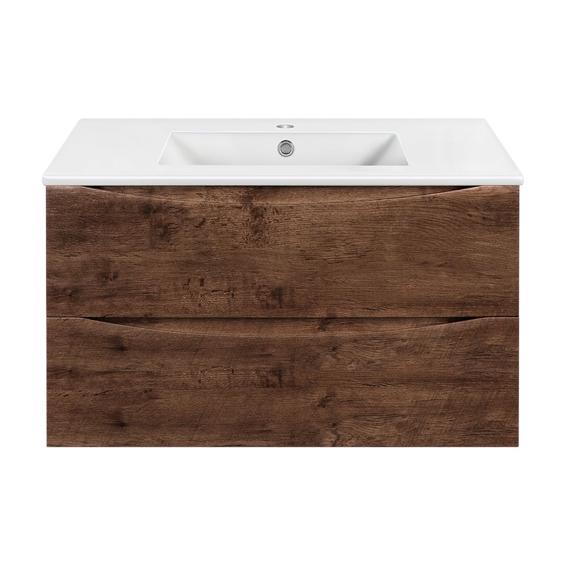 Тумба под раковину Vincea Mia 90 VMC-2MC900RW подвесная R.Wood