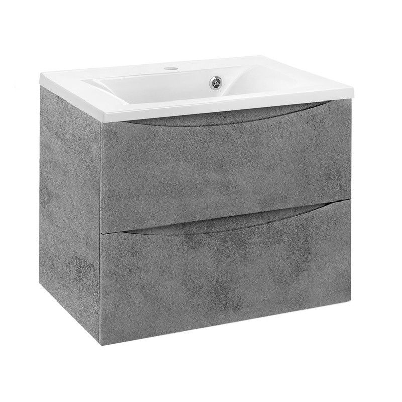 Тумба под раковину Vincea Mia 65 VMC-2MA650BT подвесная Beton