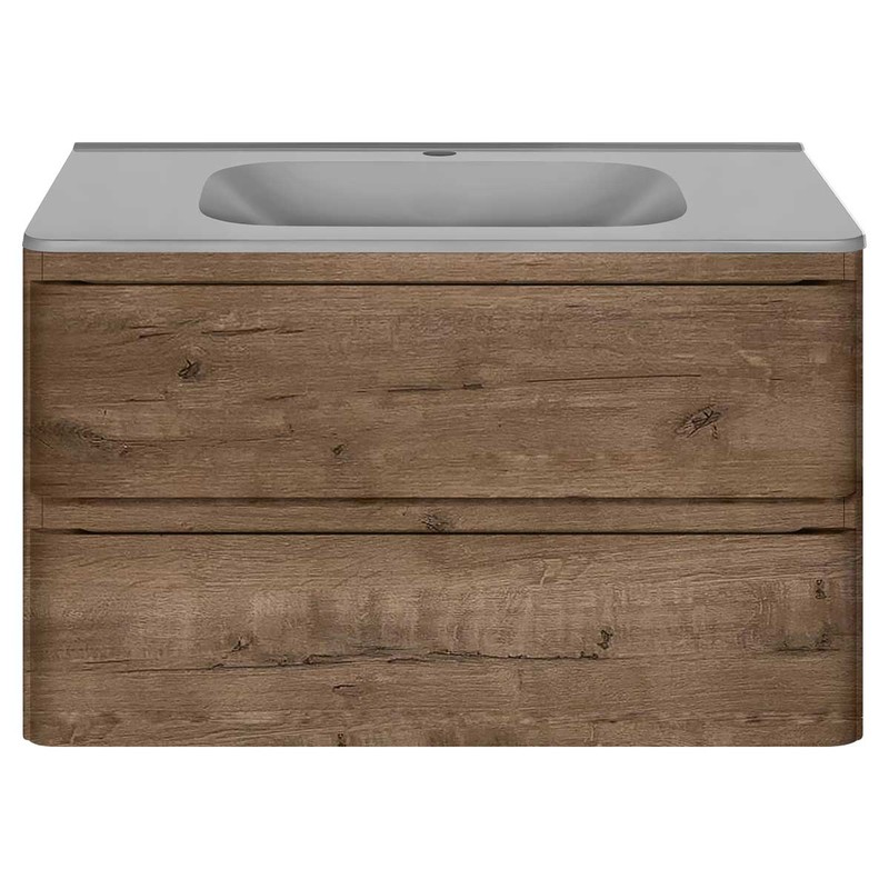 Тумба под раковину Vincea Vico 80 VMC-2V800VO подвесная V.Oak