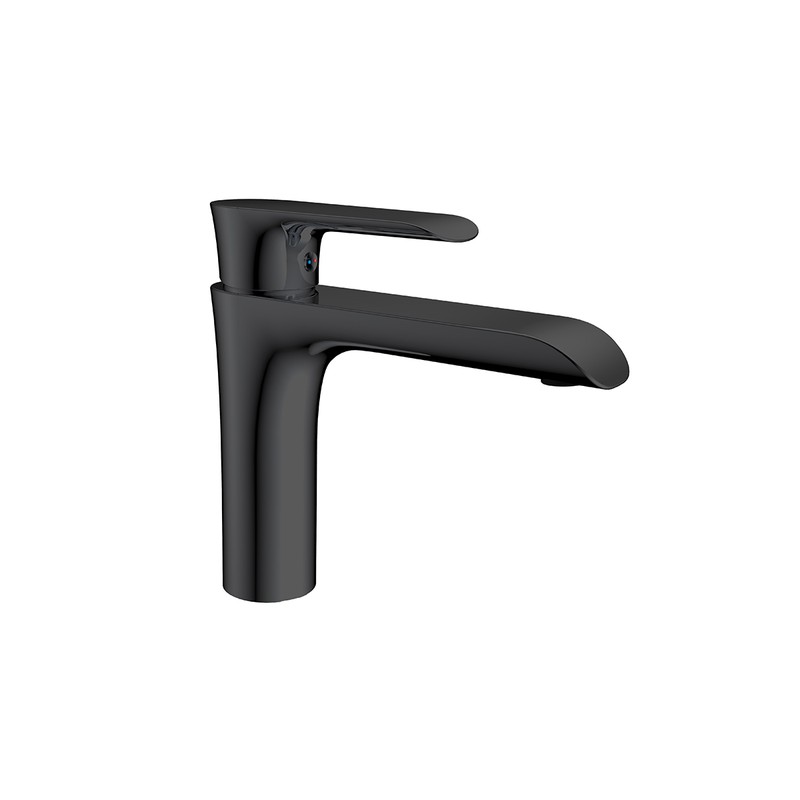 Смеситель для раковины Vincea Esse VBF-1E1MB , черный