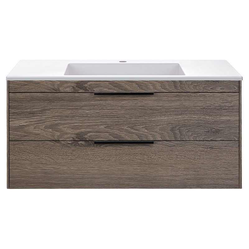 Тумба под раковину Vincea Chiara 2D 100 VMC-2C2100RO подвесная R.Oak