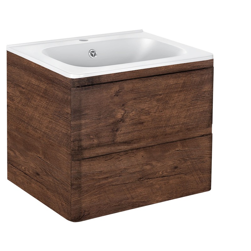 Тумба под раковину Vincea Vico VMC-2V600RW подвесная R.Wood