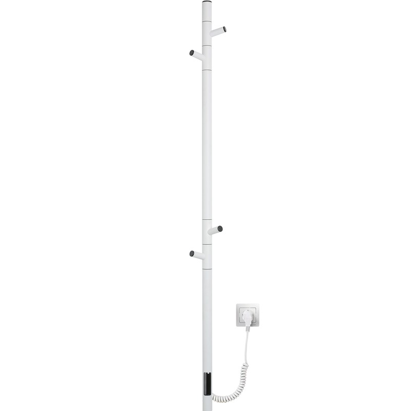 Полотенцесушитель электрический Vincea VTD-1DWE 15х140, белый, таймер