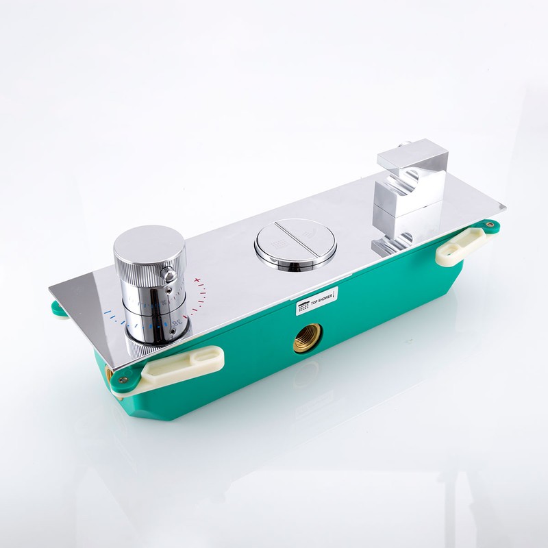 Встраиваемый смеситель для душа Vincea  VSCV-422TCH двухфункциональный, термостатический, хром