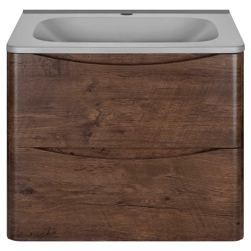 Тумба под раковину Vincea Paola VMC-2P600RW подвесная R.Wood