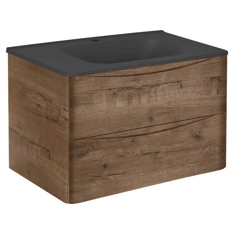 Тумба под раковину Vincea Paola 80 VMC-2P800VO подвесная V.Oak