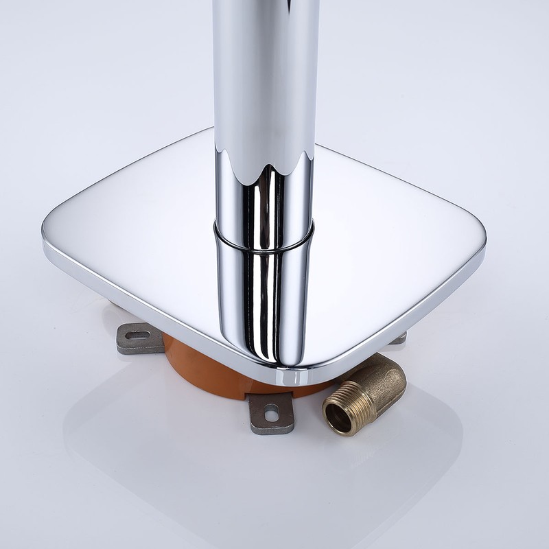 Смеситель для ванны напольный Vincea  VTF-102CH однорычажный, хром