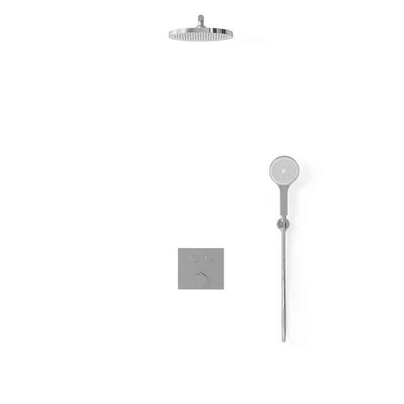 Душевой комплект Vincea  VSFW-4212CH встраиваемый, 2 режима, хром
