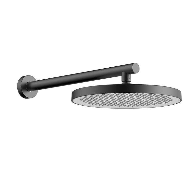 Душевой комплект Vincea  VSFW-422T2GM встраиваемый, термостатический, 2 режима, вороненая сталь