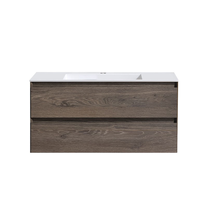 Тумба под раковину Vincea Luka 100 VMC-2L100RO подвесная R.Oak