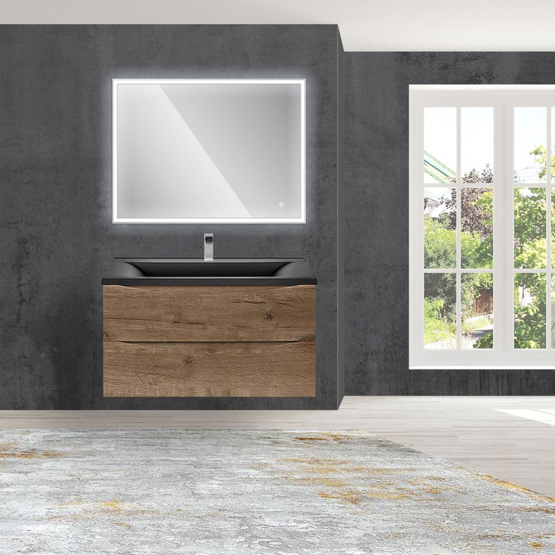 Тумба под раковину Vincea Mia 90 VMC-2MA900VO подвесная V.Oak