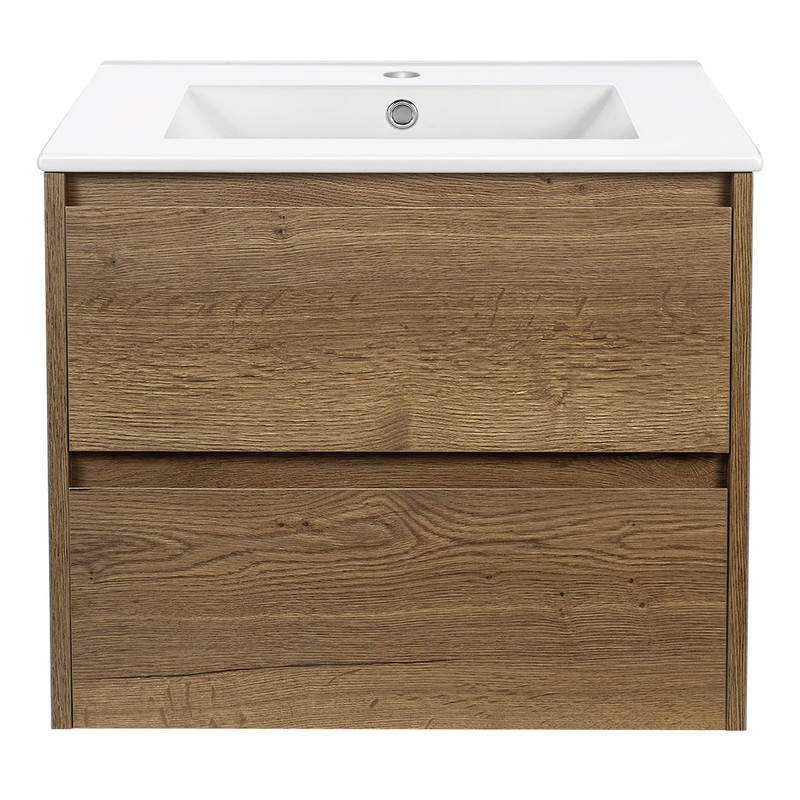 Тумба под раковину Vincea Gio 60 VMC-2G600TO подвесная T.Oak