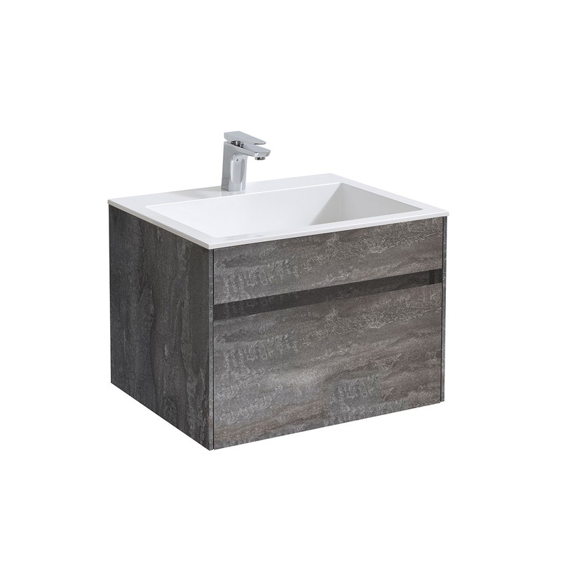 Тумба под раковину Vincea Paola VMC-2P600GW подвесная G.White