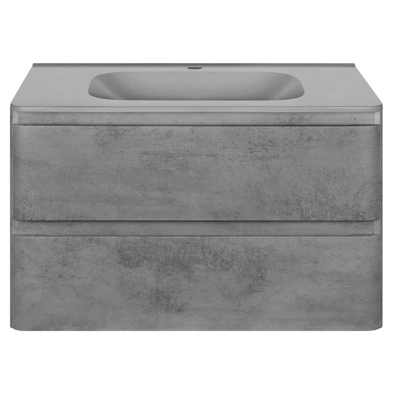 Тумба под раковину Vincea Vico VMC-2V800BT подвесная Beton