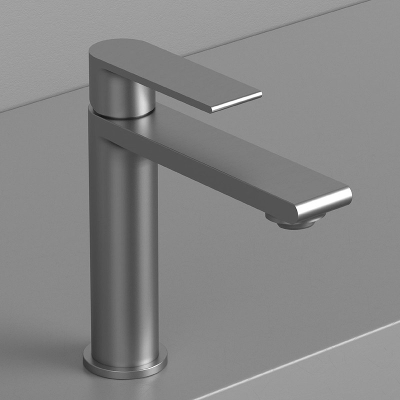 Смеситель для раковины Vincea Vogue VBF-1V1GM , вороненая сталь