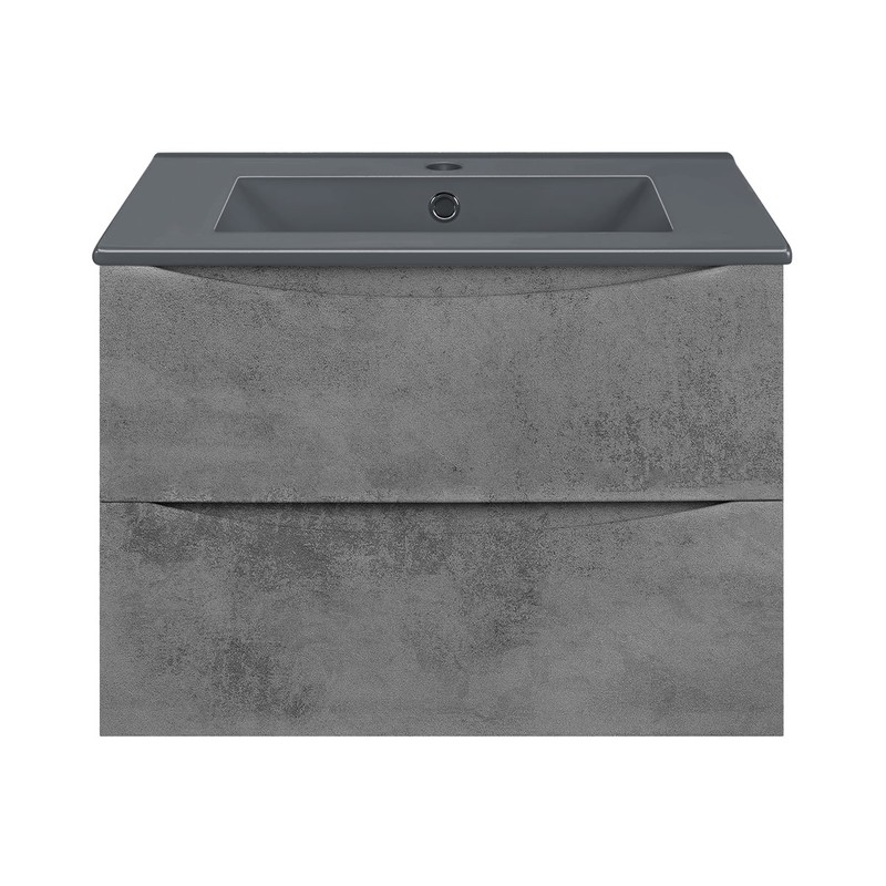 Тумба под раковину Vincea Mia 60 VMC-2MC600BT подвесная Beton