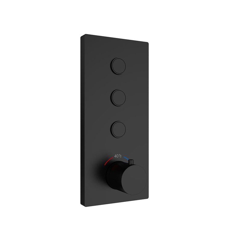 Душевой комплект Vincea  Inspire VSFW-433TI5MB встраиваемый, черный