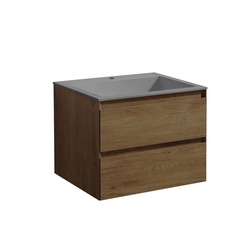 Тумба под раковину Vincea Luka 60 VMC-2L600TO подвесная T.Oak