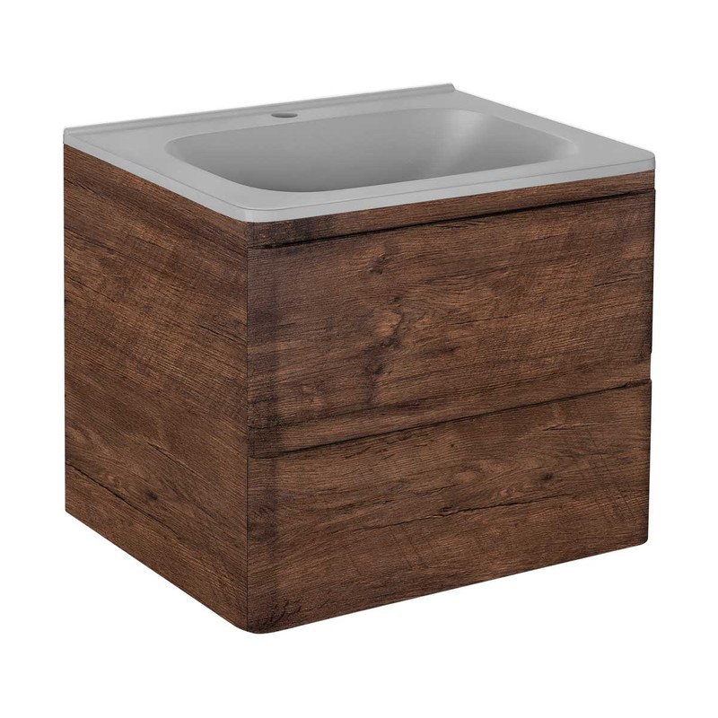 Тумба под раковину Vincea Vico VMC-2V600RW подвесная R.Wood