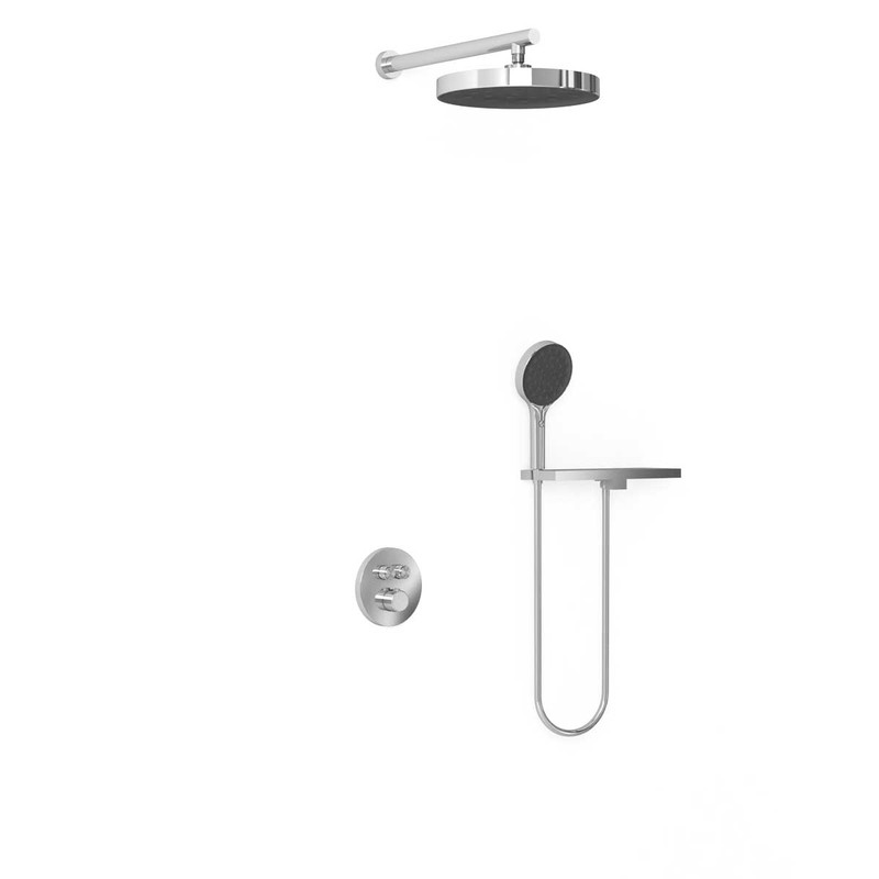 Душевой комплект Vincea  Inspire VSFW-3I22MT2RCH встраиваемый, термостатический, двухрежимный, хром