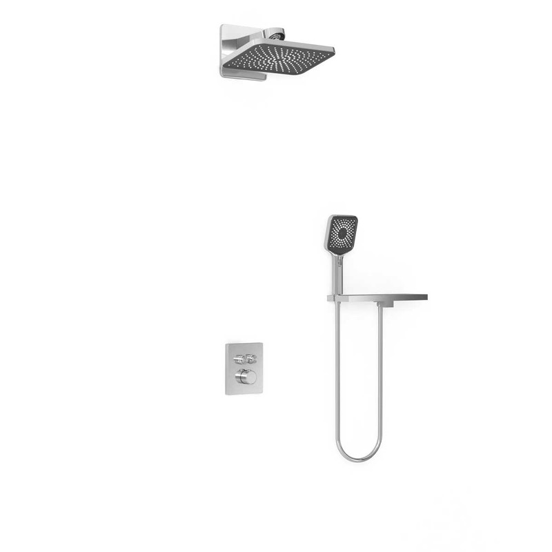 Душевой комплект Vincea  Inspire VSFW-3I21MT4RCH встраиваемый, термостатический, двухрежимный, хром