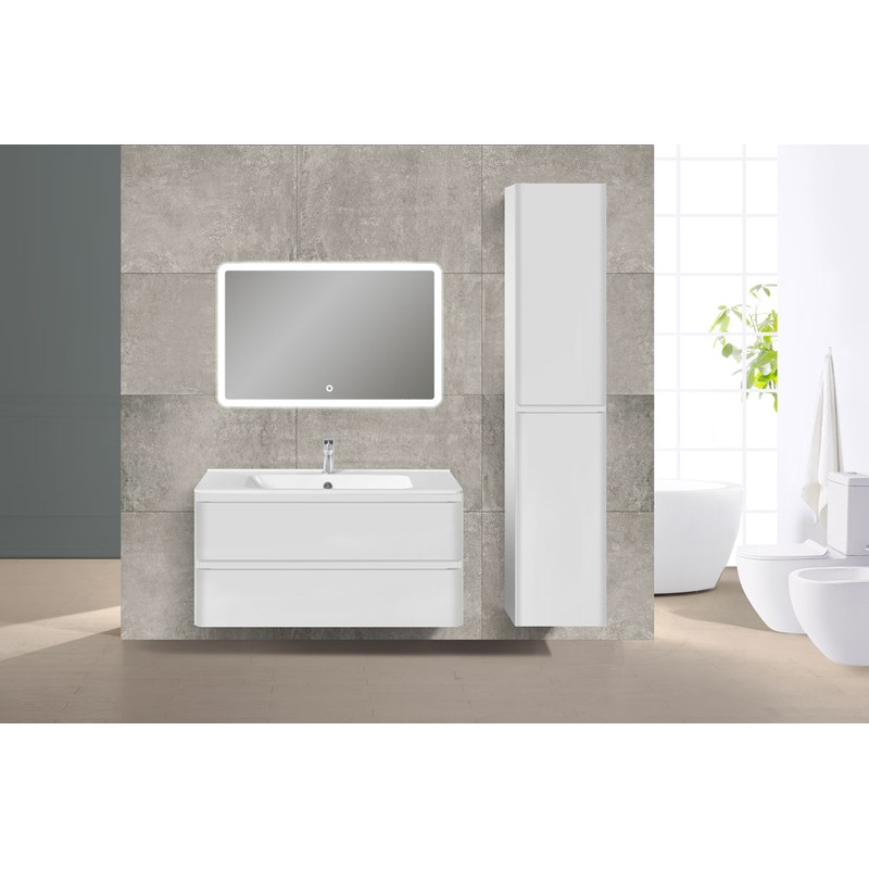 Тумба под раковину Vincea Vico 100 VMC-2V100GW подвесная G.White