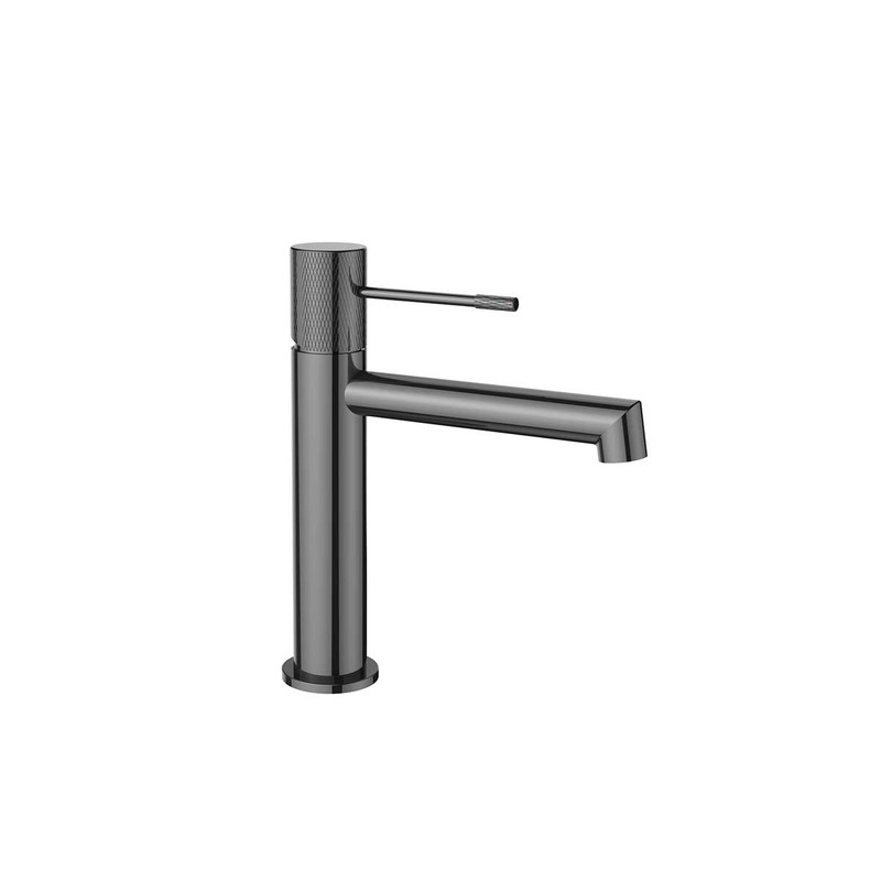 Смеситель для раковины Vincea Desire VBF-1D1GM , вороненая сталь