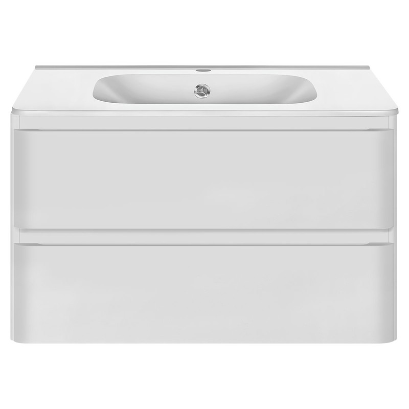 Тумба под раковину Vincea Vico VMC-2V800GW подвесная G.White