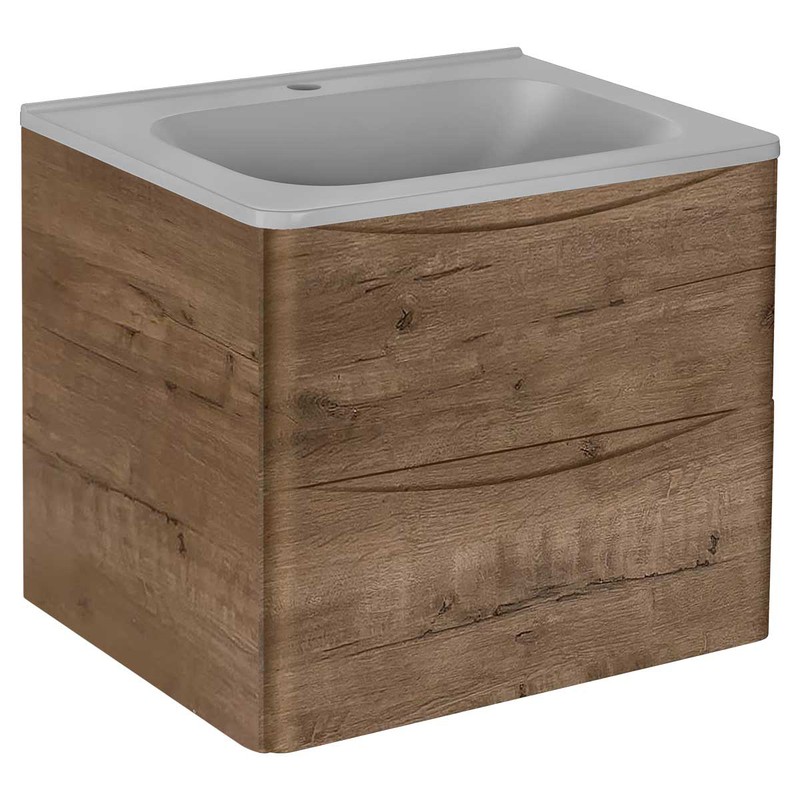 Тумба под раковину Vincea Paola 60 VMC-2P600VO подвесная V.Oak