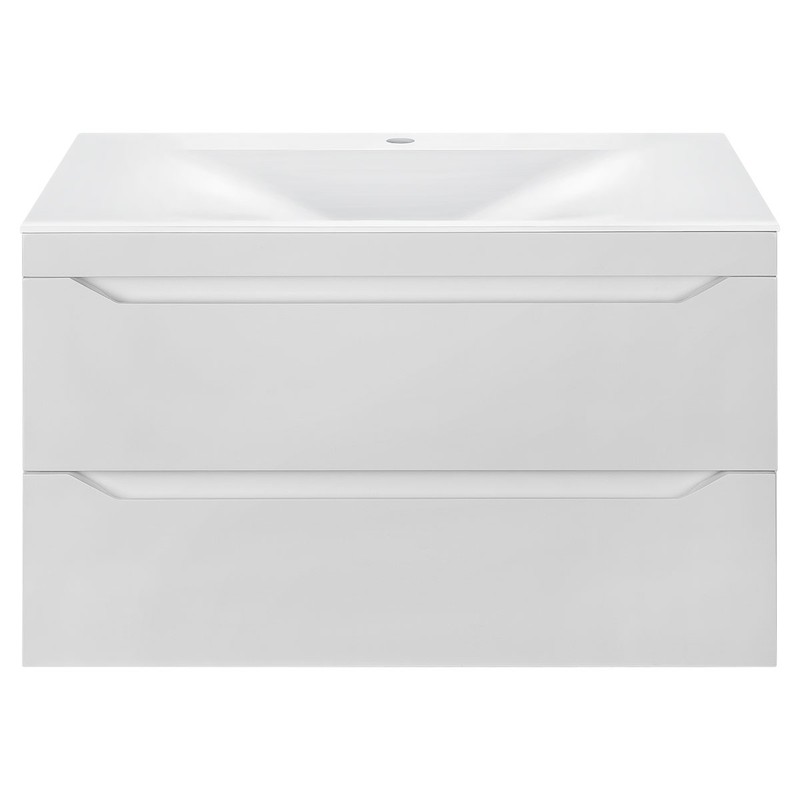 Тумба под раковину Vincea Fine VMC-2F800GW подвесная G.White