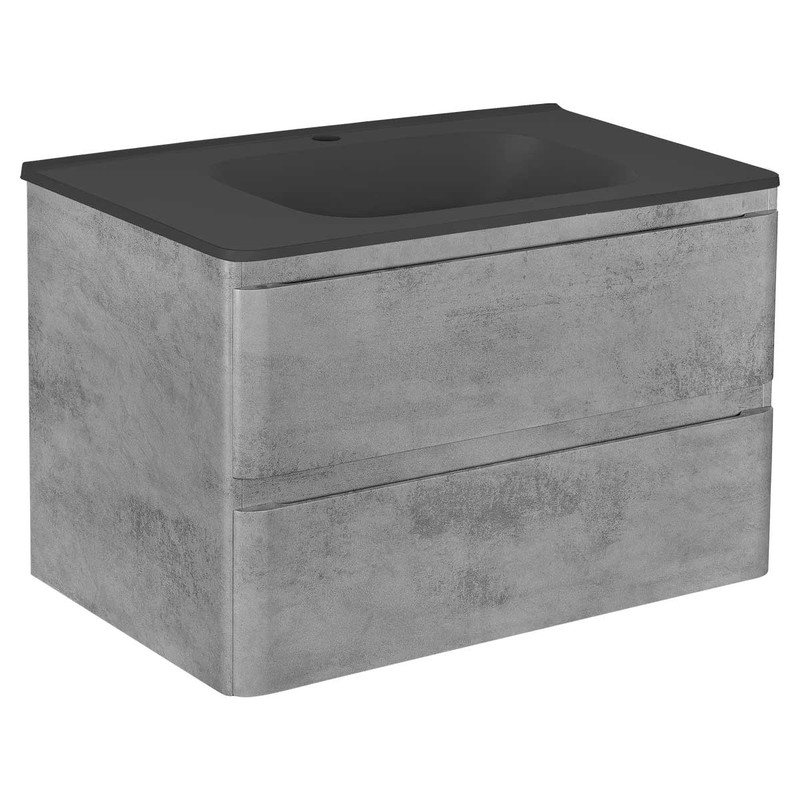 Тумба под раковину Vincea Vico VMC-2V800BT подвесная Beton