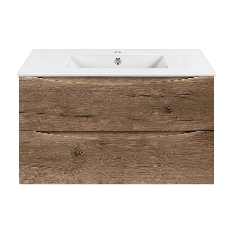 Тумба под раковину Vincea Mia 90 VMC-2MC900VO подвесная V.Oak