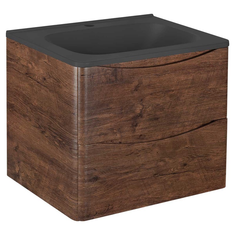 Тумба под раковину Vincea Paola VMC-2P600RW подвесная R.Wood