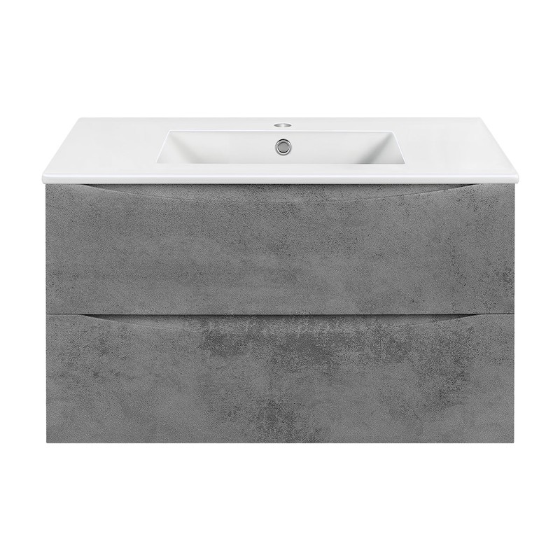 Тумба под раковину Vincea Mia 90 VMC-2MC900BT подвесная Beton