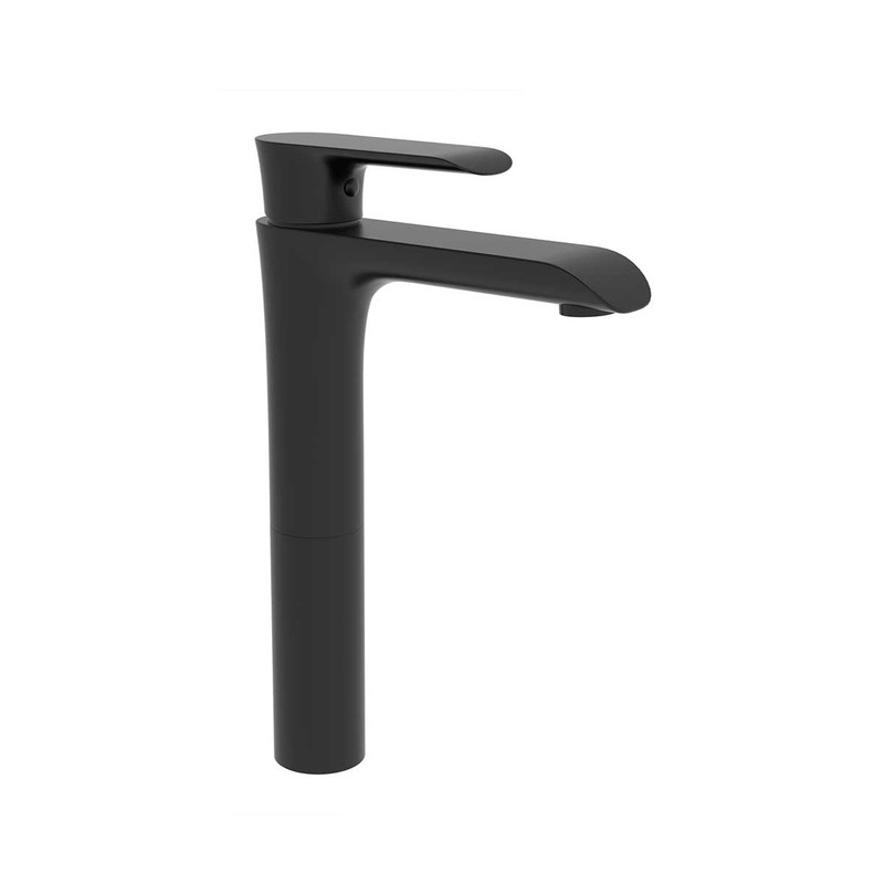 Смеситель для накладной раковины Vincea Esse VBF-1E2MB , черный