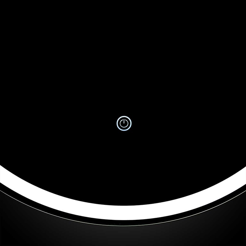 Зеркало LED Vincea  VLM-3AU90 50x90 c сенсорным выключателем и диммером