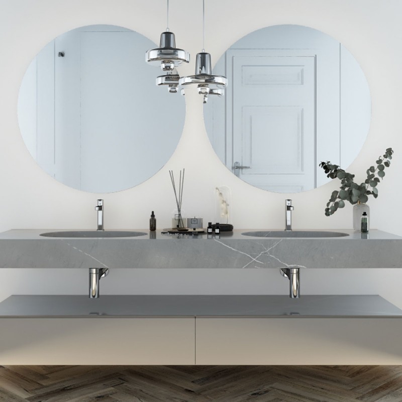 Смеситель для раковины Vincea Rondo VBF-1R1CH , хром