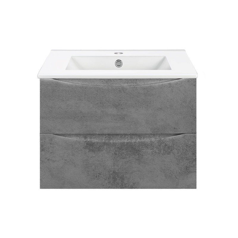 Тумба под раковину Vincea Mia 70 VMC-2MC700BT подвесная Beton