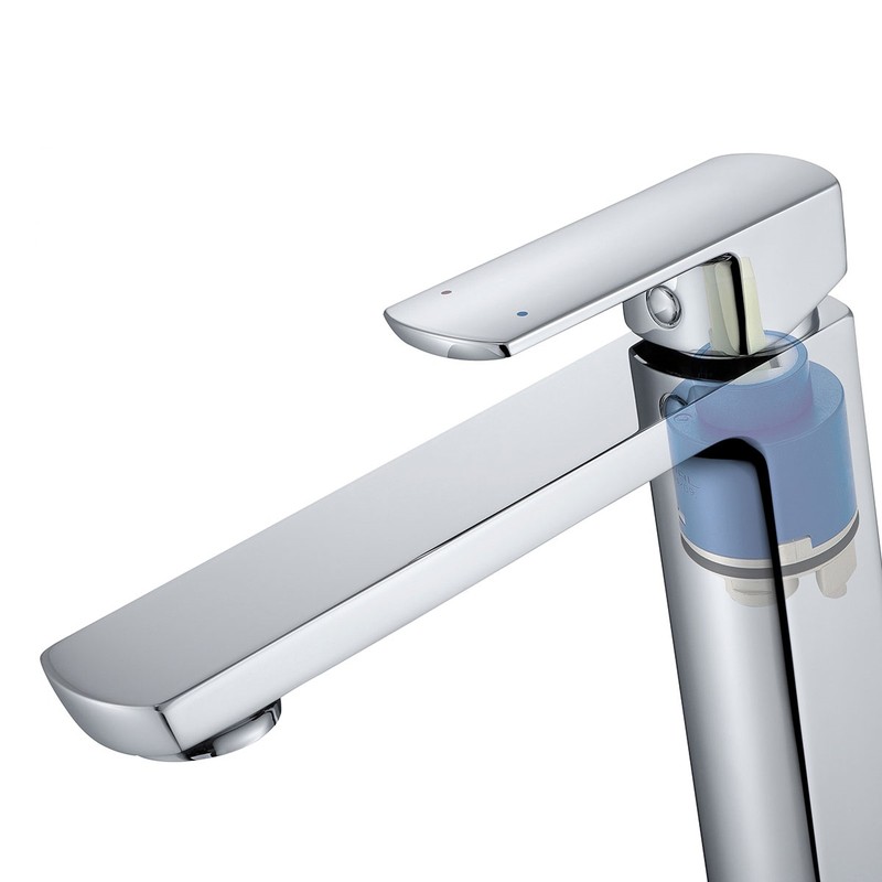 Смеситель для раковины Vincea Next VBF-1N1CH , хром