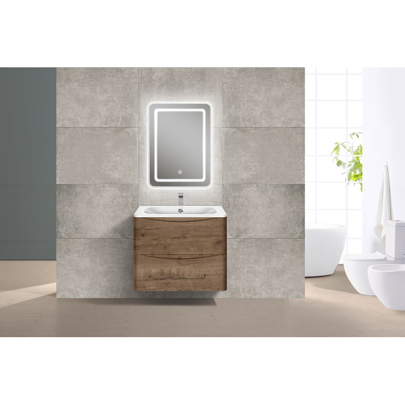 Тумба под раковину Vincea Paola 60 VMC-2P600VO подвесная V.Oak