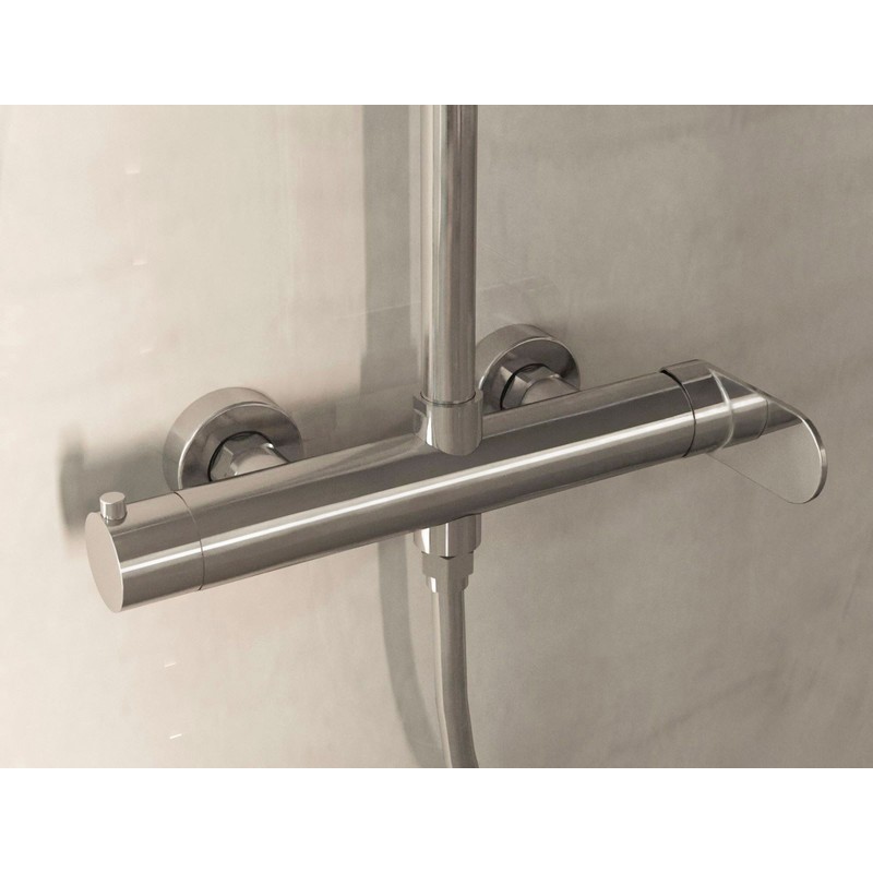 Душевая стойка Vincea  Rondo VSFS-1R0CH без излива, хром