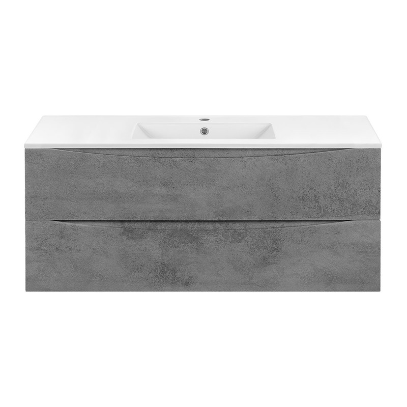 Тумба под раковину Vincea Mia 120 VMC-2MC120BT подвесная Beton