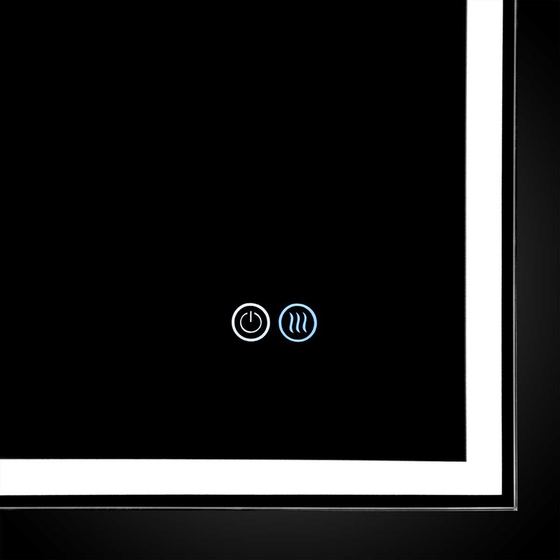 Зеркало LED Vincea  VLM-3VN100-2 100х80 c сенсорным выключателем и диммером, антизапотевание