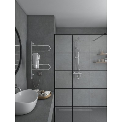 Полотенцесушитель электрический Vincea VTD-1R2CE 44х...