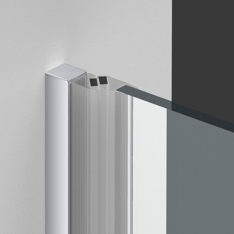 Душевая дверь Vincea Alpha 70 VDP-3AL700CL профиль Хром стекло прозрачное